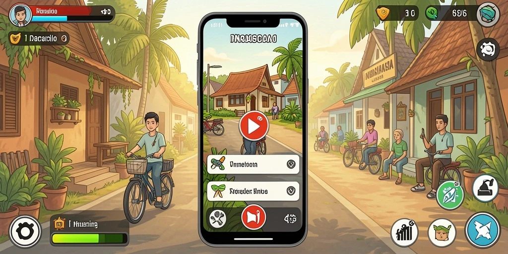 Tampilan antarmuka yang menarik dan mudah digunakan.