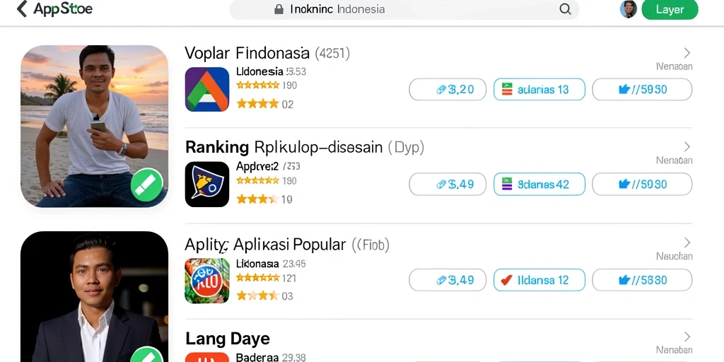 Tampilan menu utama yang intuitif dan menarik.