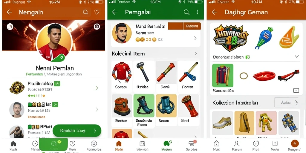 Screenshot menunjukkan tampilan awal permainan yang menarik.