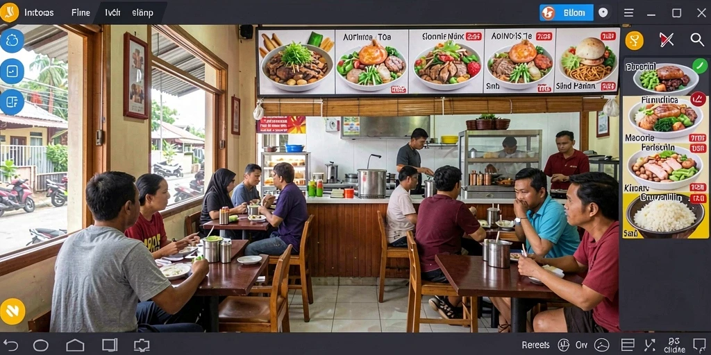 Tampilan antarmuka yang user-friendly dan intuitif.