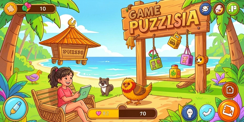 Tangkapan layar menampilkan gameplay yang menarik dan dinamis.