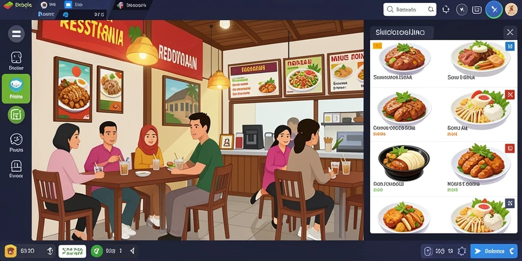 Tampilan antarmuka yang menarik dan mudah digunakan.