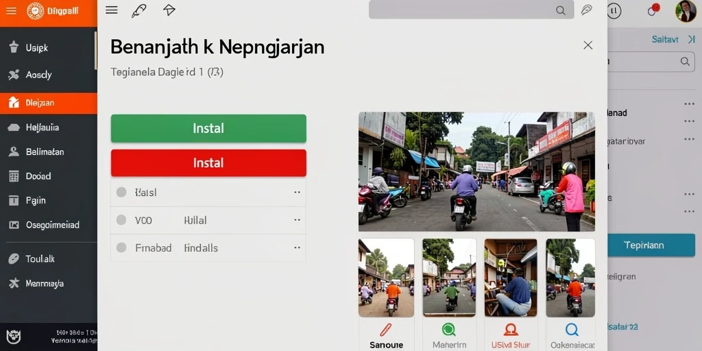Tampilan antarmuka yang menarik dan mudah digunakan.